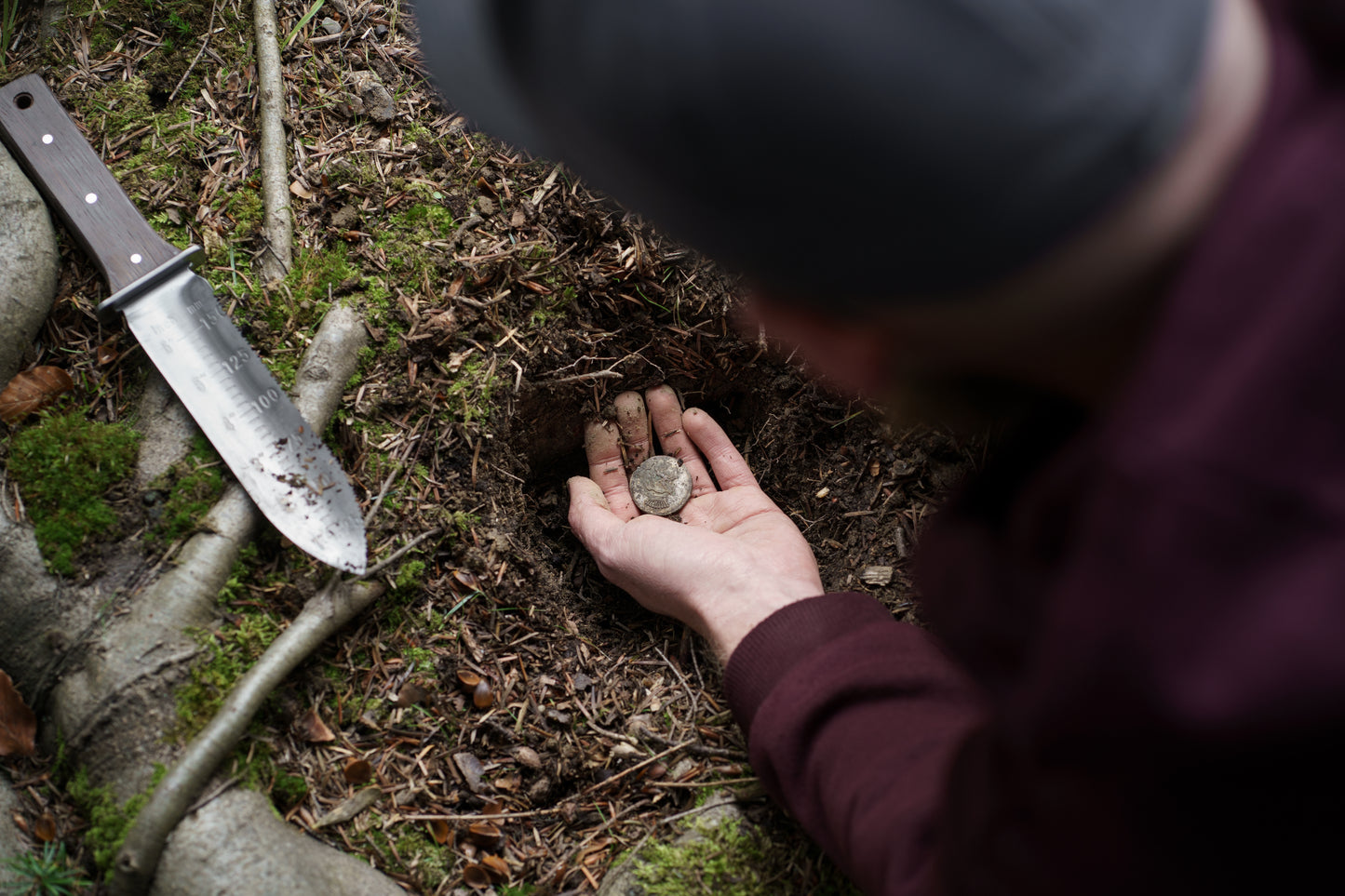 Digger wenge shovel shovel + holster