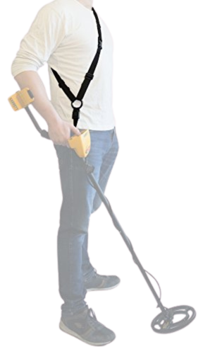 Harness for metal detector